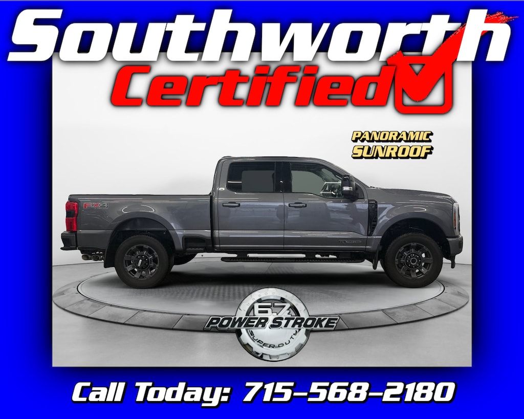 Used 2024 Ford Super Duty F-250 SRW LARIAT Truck Crew Cab