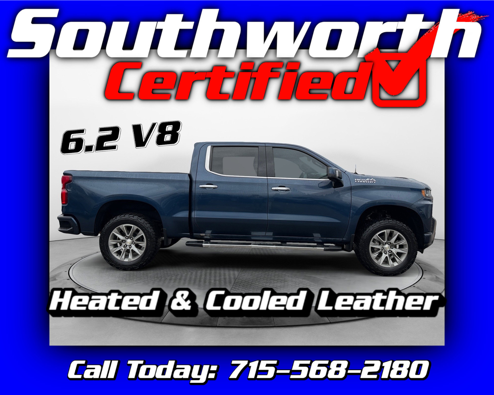 2019 Chevrolet Silverado 1500 High Country Crew Cab 4WD