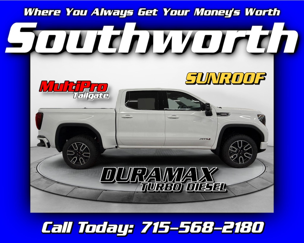 New 2026 GMC Sierra 1500 AT4 Truck