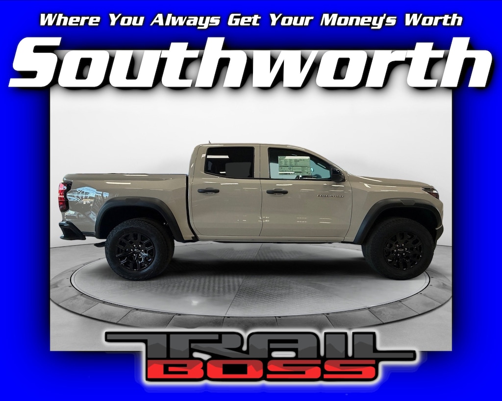 New 2026 Chevrolet Colorado Trail Boss Truck