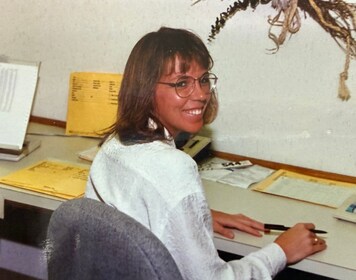 Staff member Kathy Bungartz from ID_652745