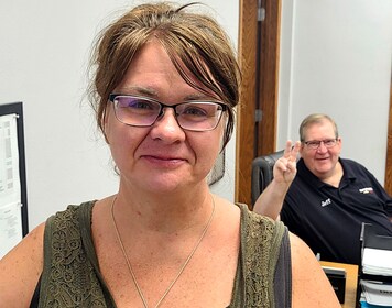 Staff member Kathleen Adams from ID_652745