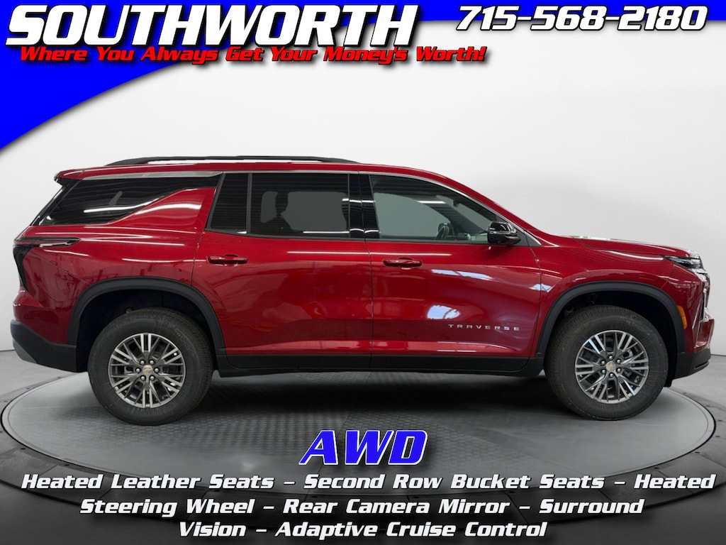 New 2027 Chevrolet Traverse LT SUV