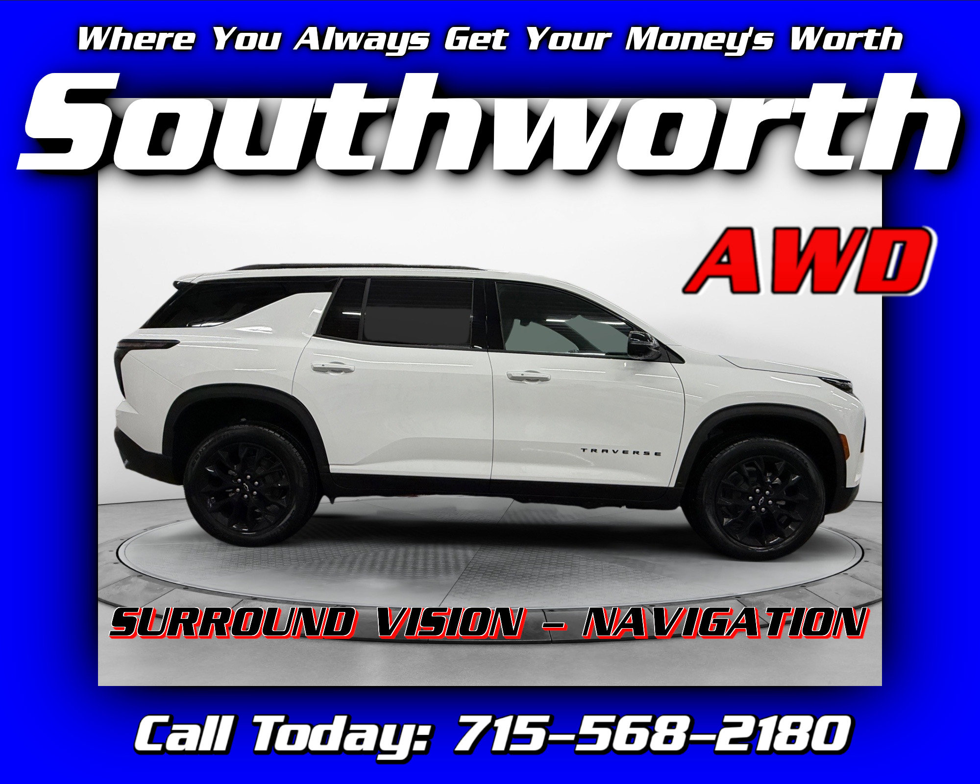 2026 Chevrolet Traverse LT's photo