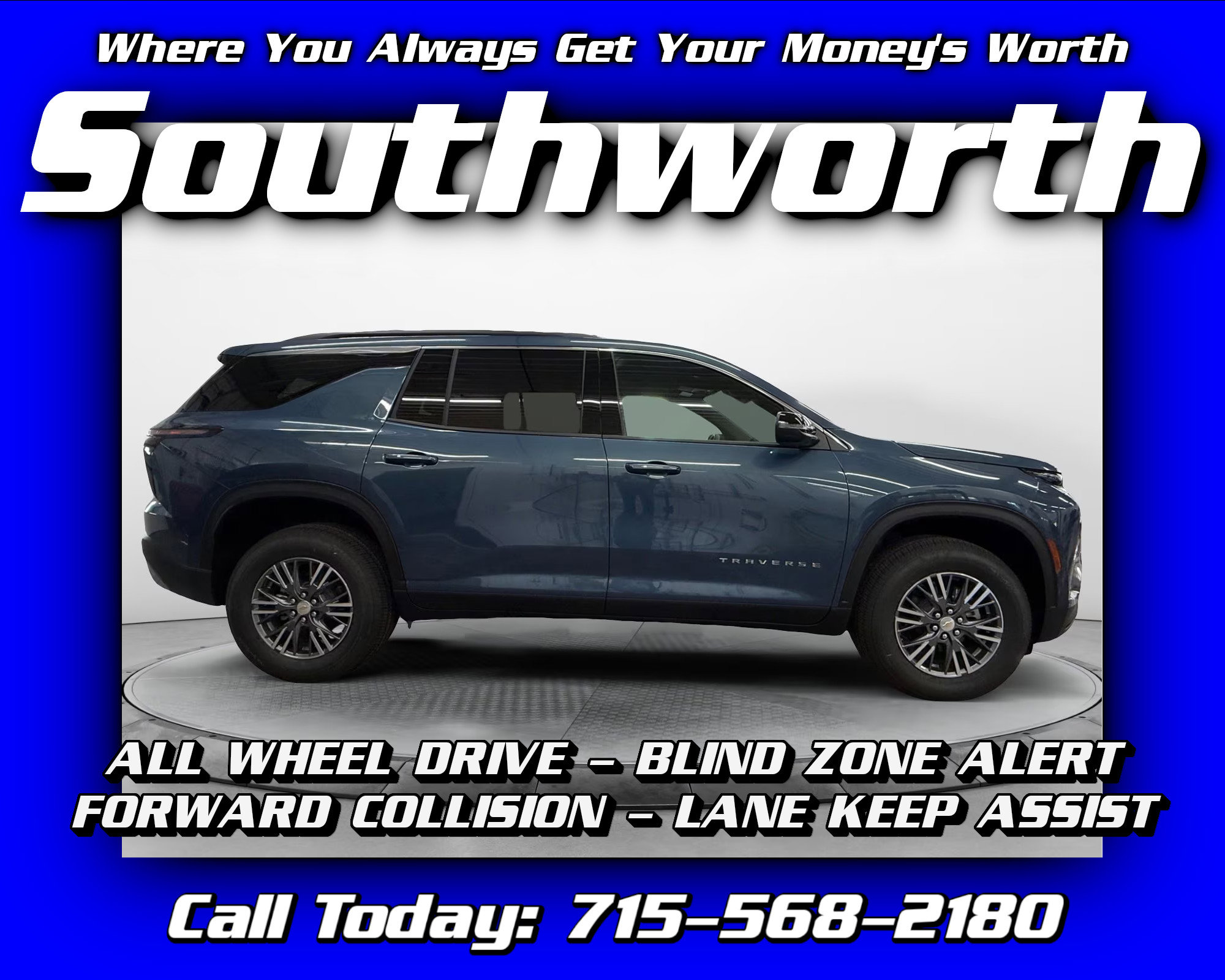 2026 Chevrolet Traverse LT's photo