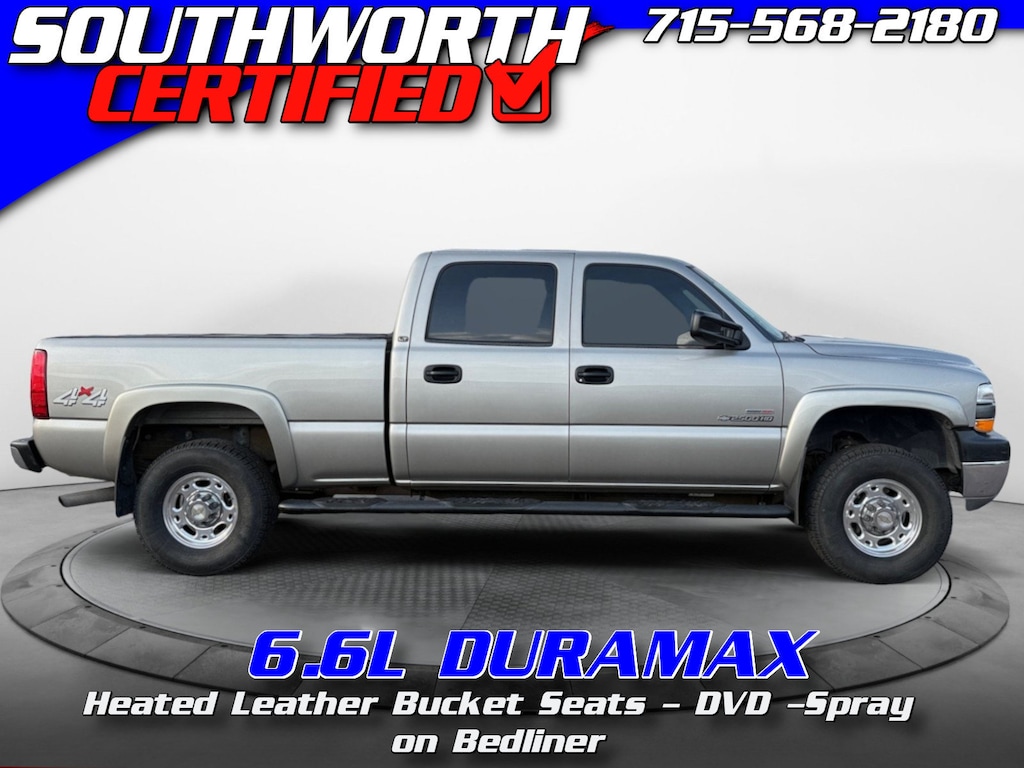 Used 2002 Chevrolet Silverado 2500HD LT Truck Crew Cab