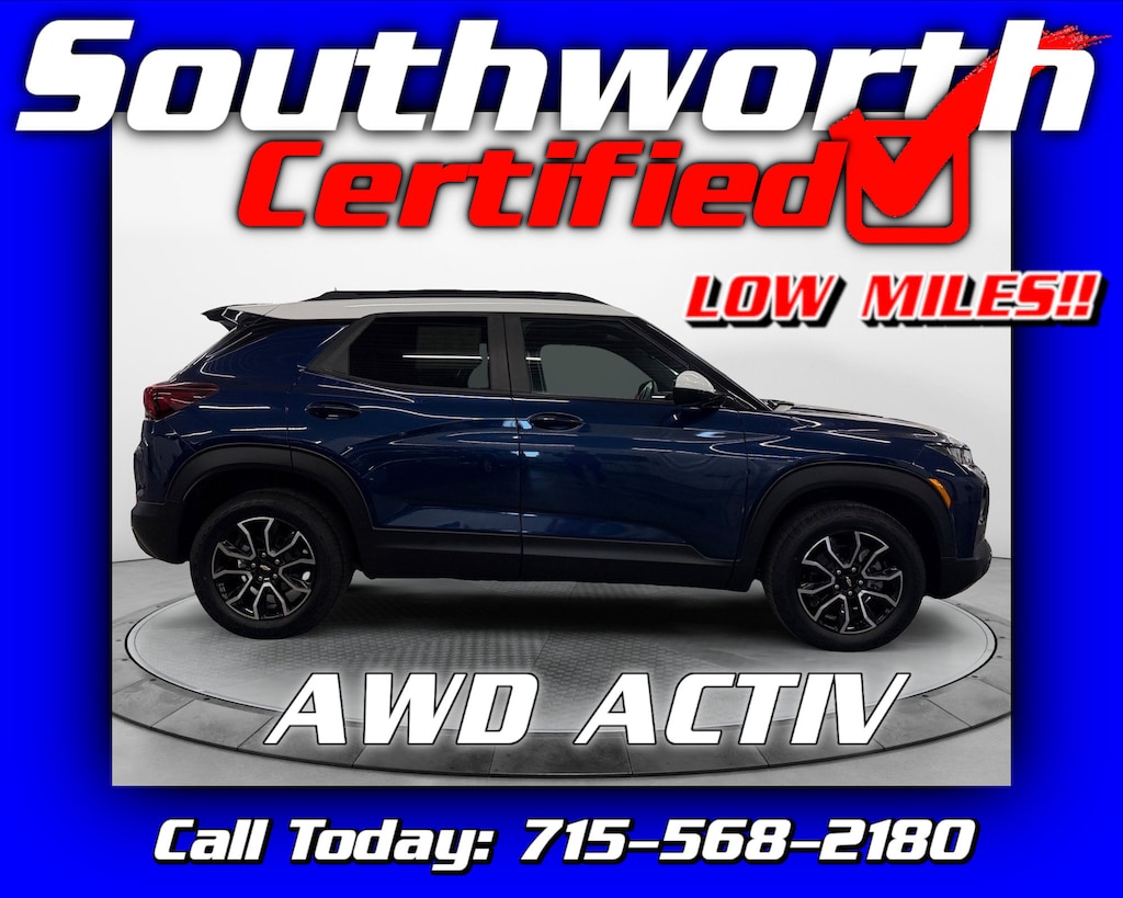 Used 2022 Chevrolet Trailblazer ACTIV SUV