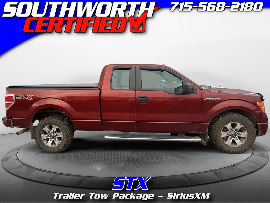 Used 2014 Ford F-150 4WD SuperCab 163 STX Truck SuperCab Styleside