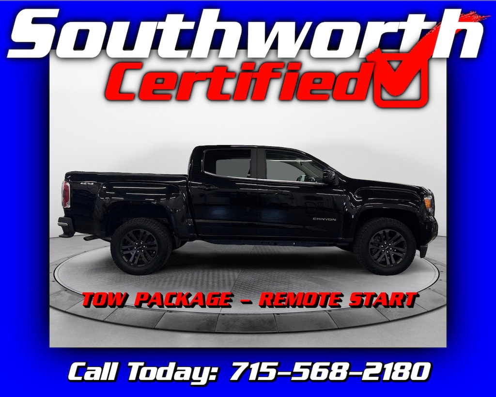 Used 2020 GMC Canyon 4WD SLE Truck Crew Cab