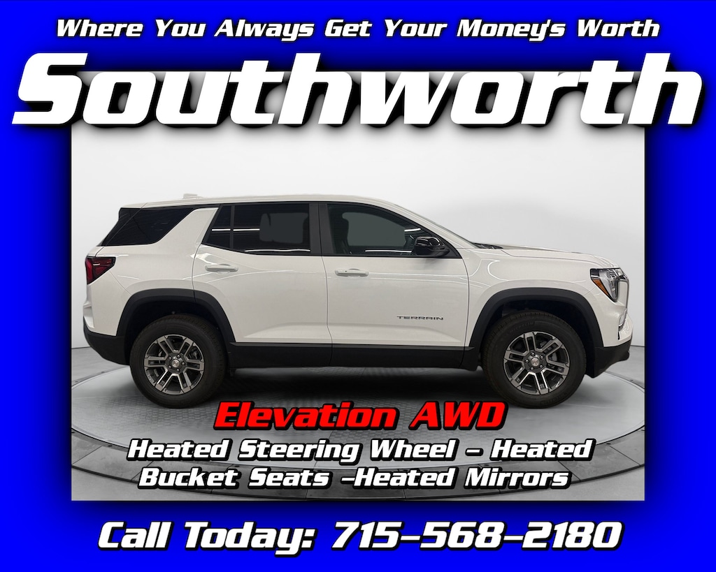 New 2027 GMC Terrain Elevation SUV
