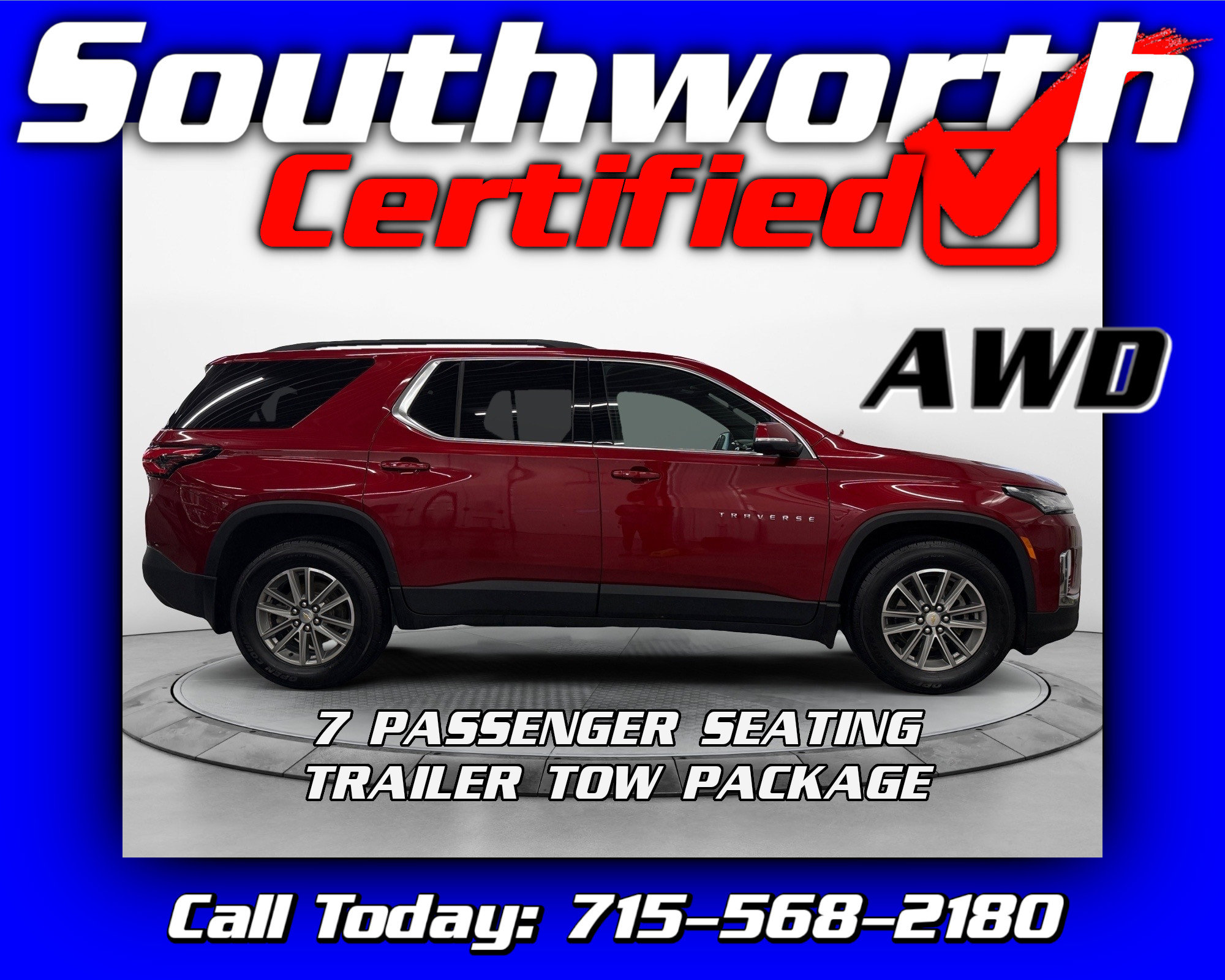 2023 Chevrolet Traverse LT's photo