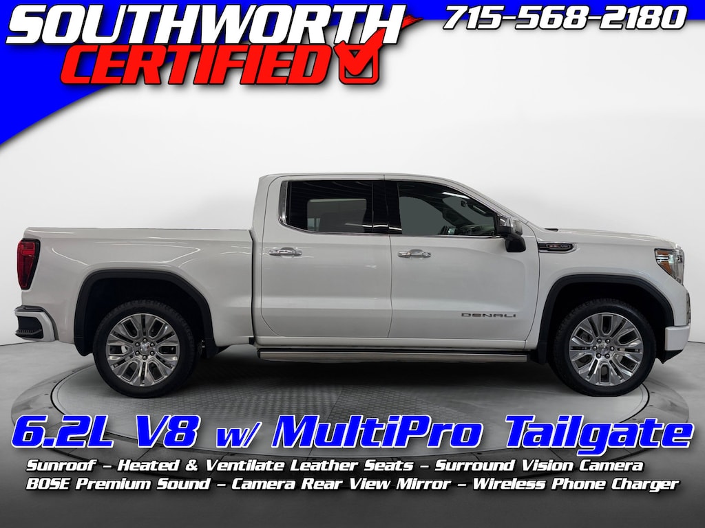 Used 2021 GMC Sierra 1500 Denali Truck Crew Cab