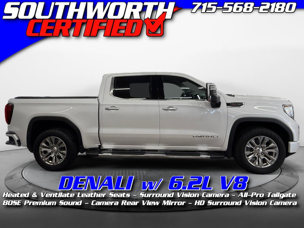 Used 2021 GMC Sierra 1500 Denali Truck Crew Cab