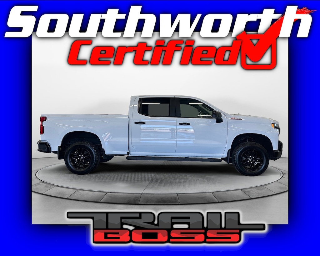 Used 2022 Chevrolet Silverado 1500 LTD LT Trail Boss Truck Crew Cab