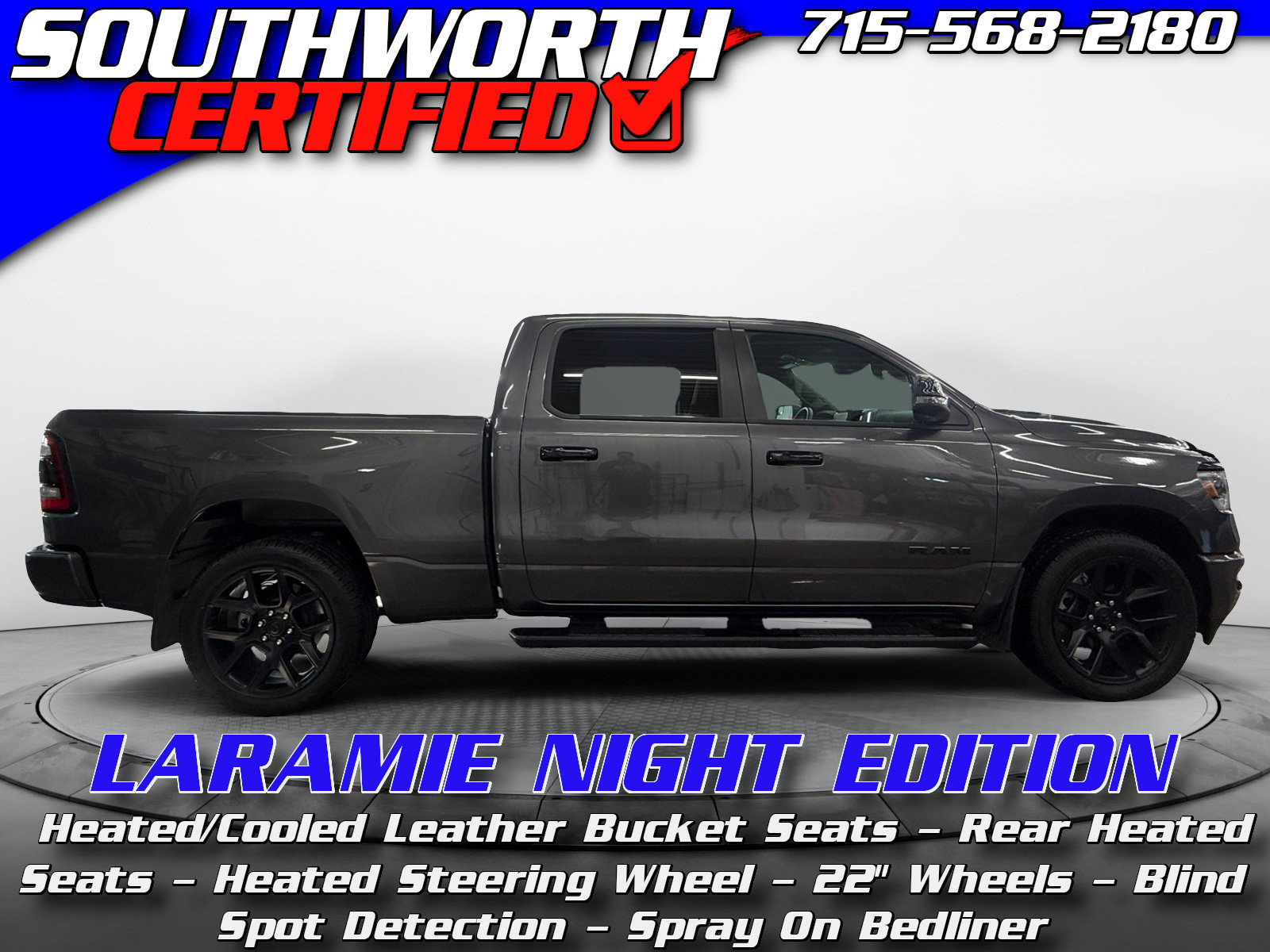  2024 RAM 1500 Laramie Crew Cab 4WD   