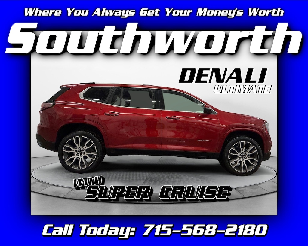 New 2026 GMC Acadia Denali Ultimate SUV