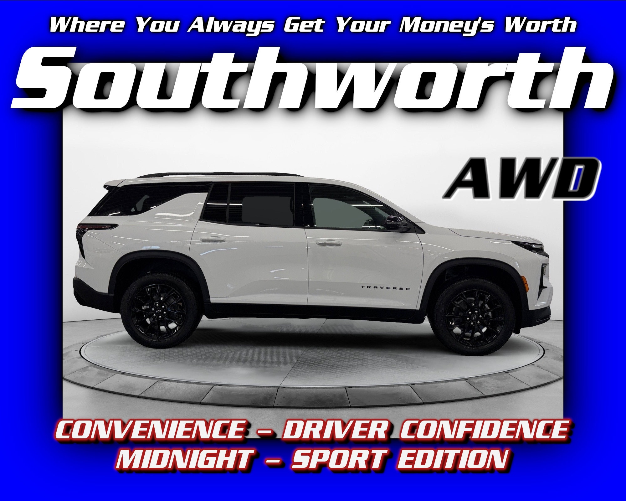 2026 Chevrolet Traverse LT's photo