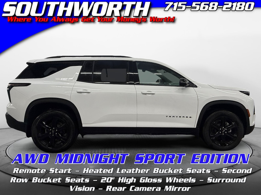 New 2027 Chevrolet Traverse LT SUV