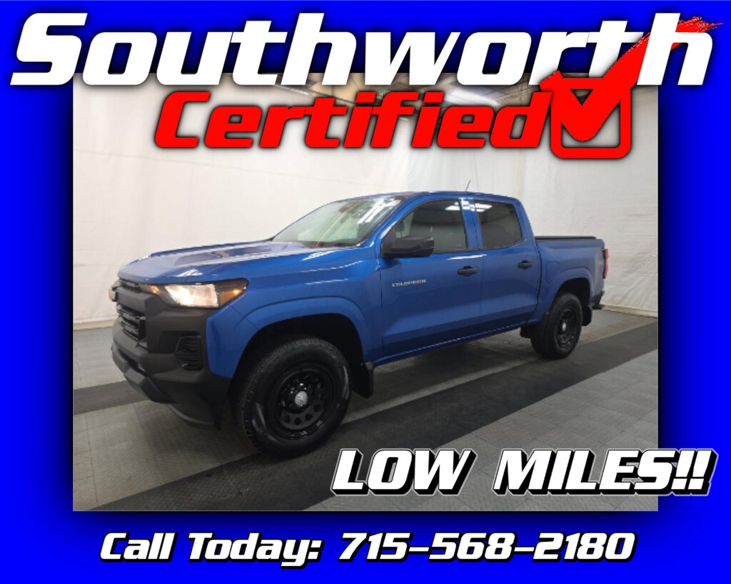 Used 2024 Chevrolet Colorado 4WD Work Truck Truck Crew Cab