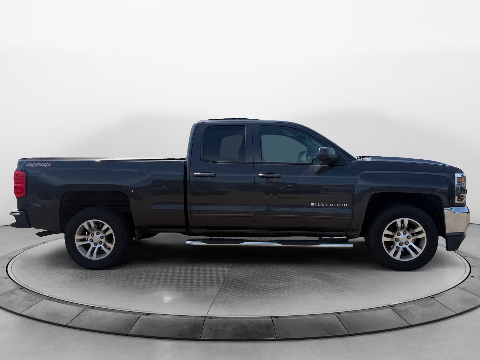 Gray (Tungsten Metallic) 2016 Chevrolet Silverado 1500 Pickup Truck Four-Wheel Drive Automatic
