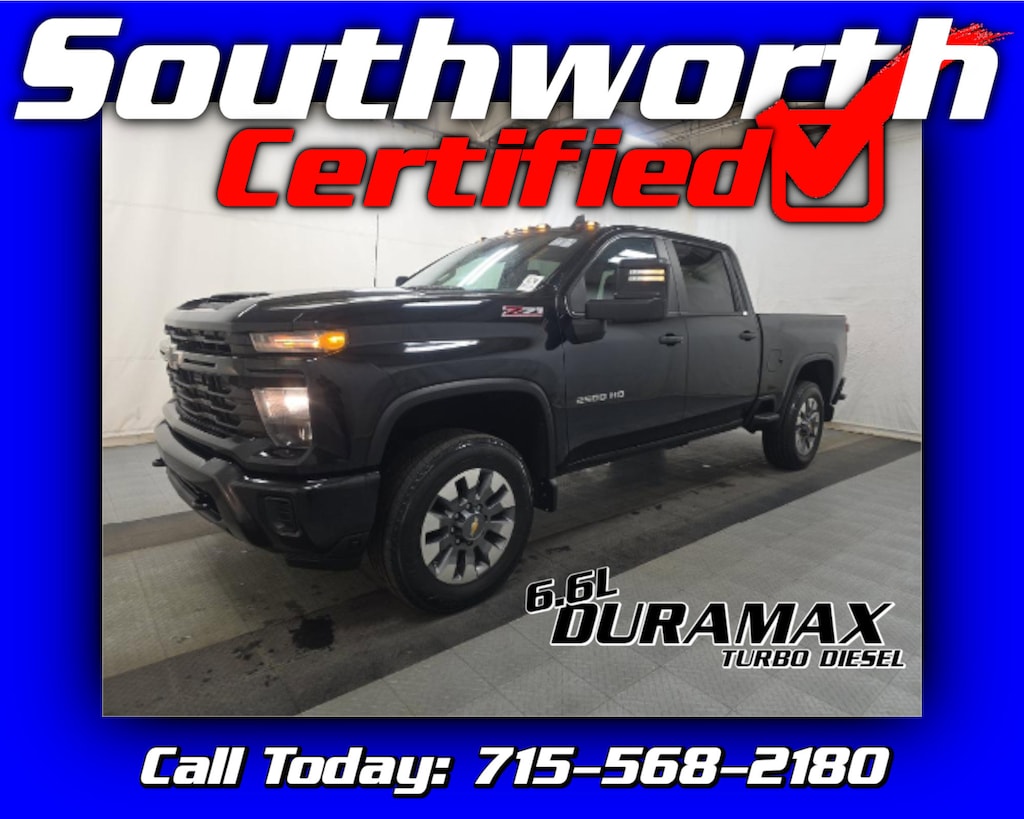 Used 2024 Chevrolet Silverado 2500HD Custom Truck Crew Cab