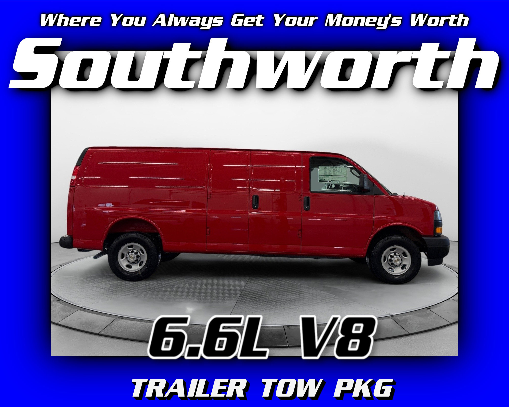 2025 Chevrolet Express Cargo Work Van