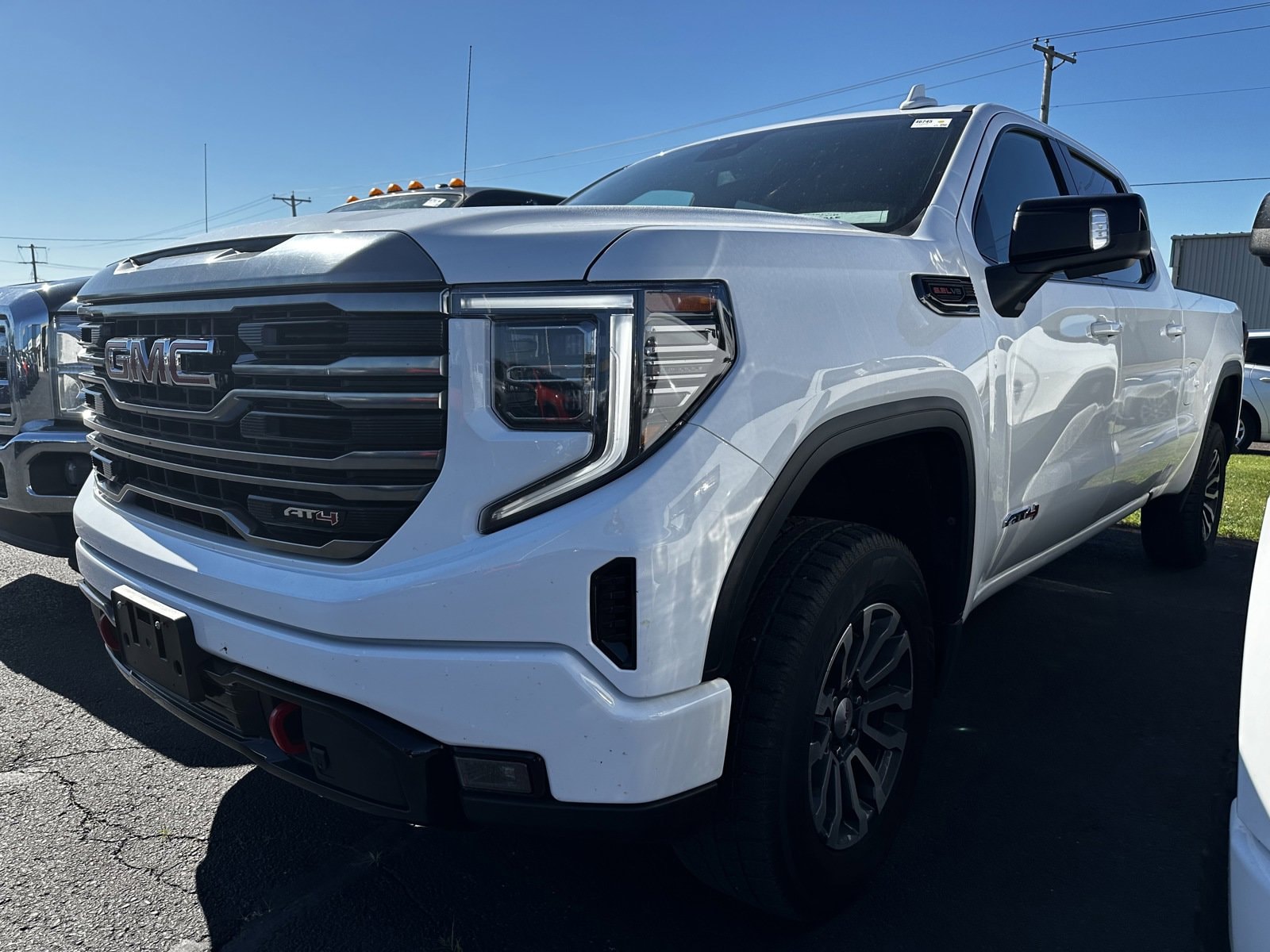 Used 2022 GMC Sierra 1500 AT4 with VIN 1GTPUEEL3NZ646462 for sale in Bloomer, WI