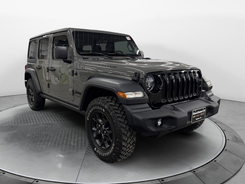 Used 2020 Jeep Wrangler Unlimited Willys SUV