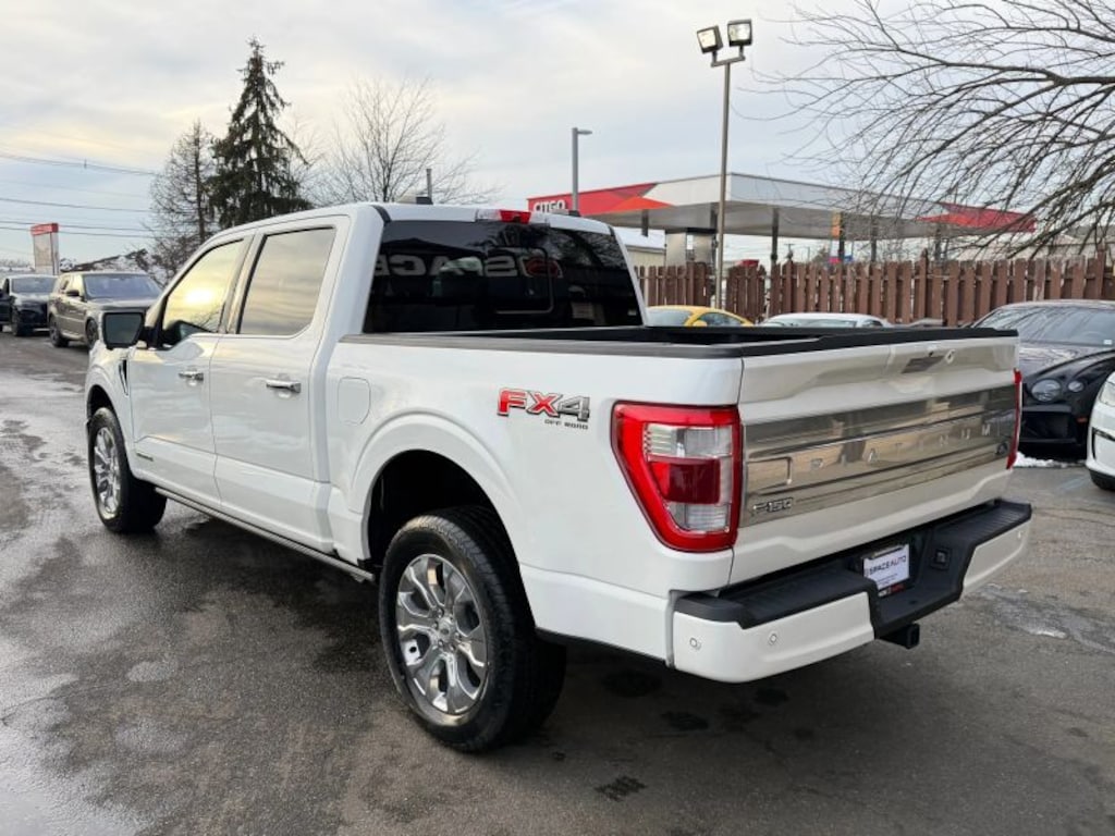 Used 2022 Ford F150 Supercrew Cab Platinum Pickup 4D 5 1/2 ft Pickup
