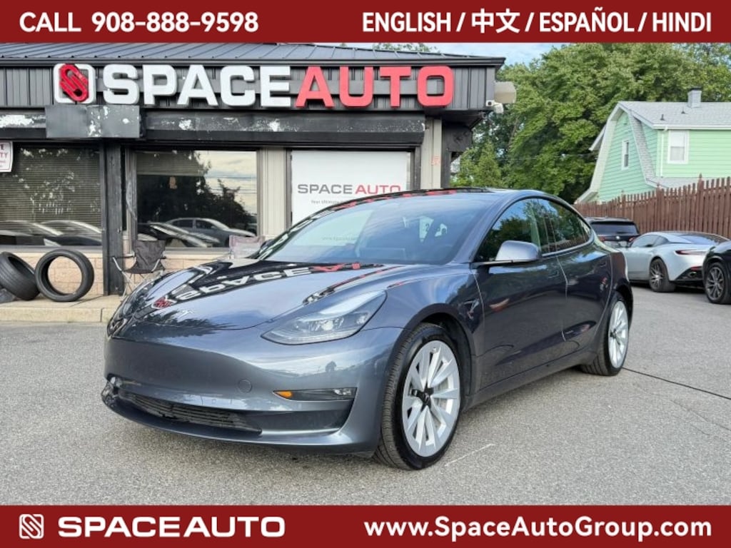 Used 2022 Tesla Model 3 Long Range Sedan 4D Sedan