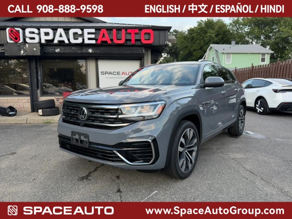 Used 2022 Volkswagen Atlas Cross Sport SEL Premium R-Line 4motion Sport Utility 4D SUV