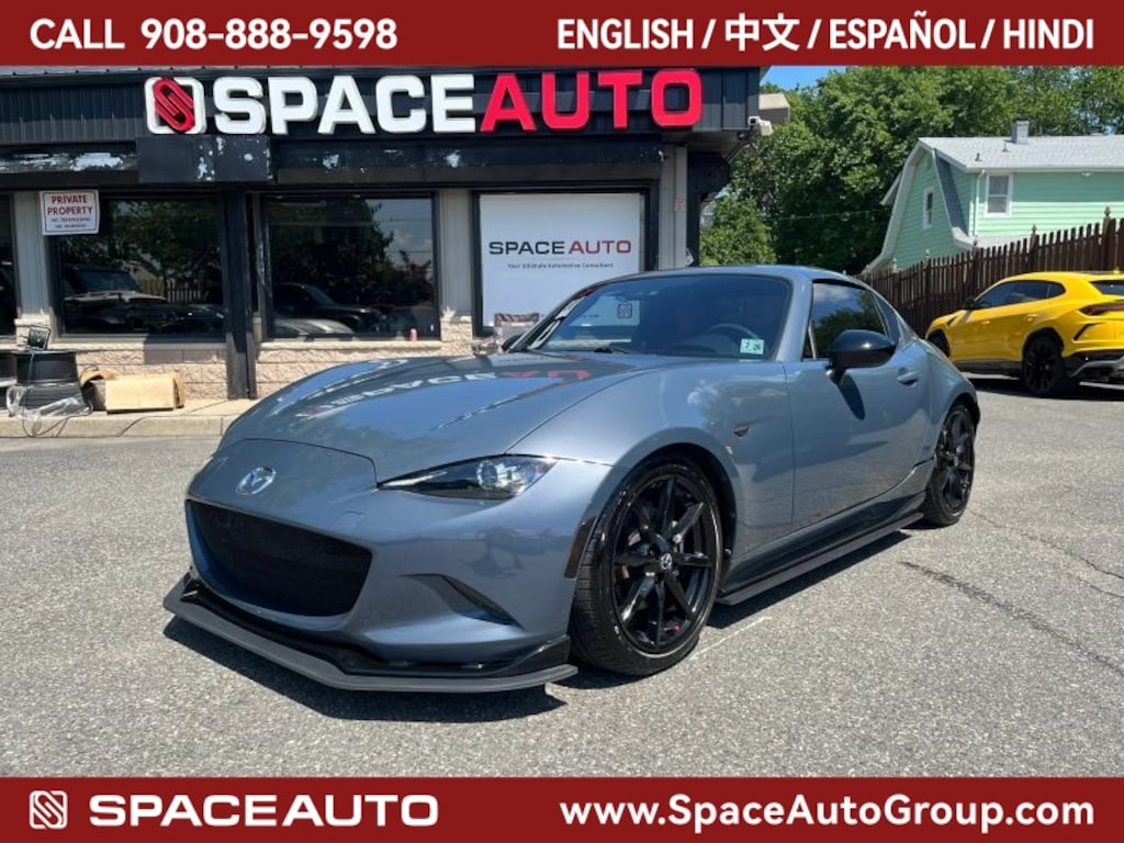 Used 2021 Mazda MX-5 Miata RF Club Convertible 2D Convertible