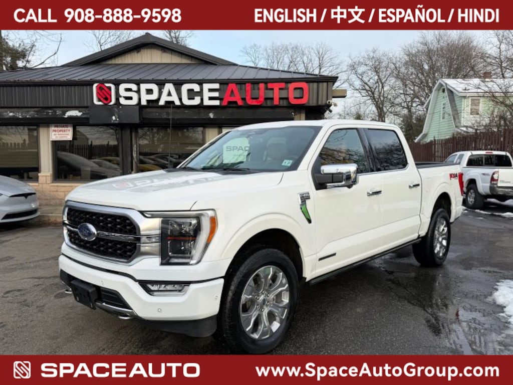 Used 2022 Ford F150 Supercrew Cab Platinum Pickup 4D 5 1/2 ft Pickup
