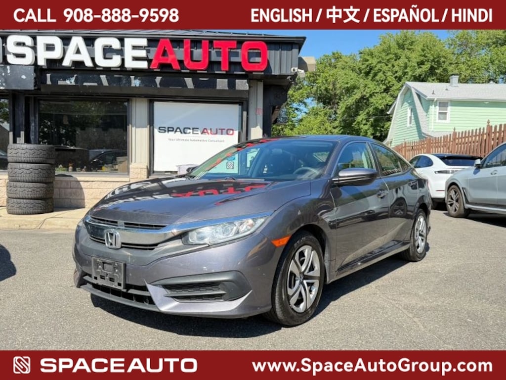 Used 2017 Honda Civic LX Sedan 4D Sedan