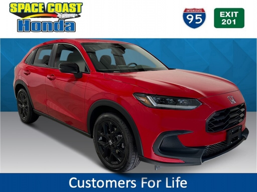 New 2025 Honda HRV For Sale at Space Coast Honda VIN 3CZRZ1H58SM740540