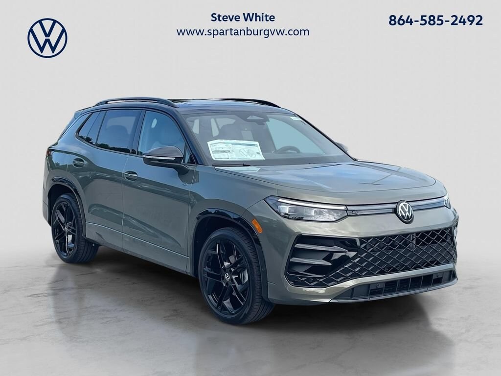 New 2026 Volkswagen Tiguan 2.0T SE R-Line Black