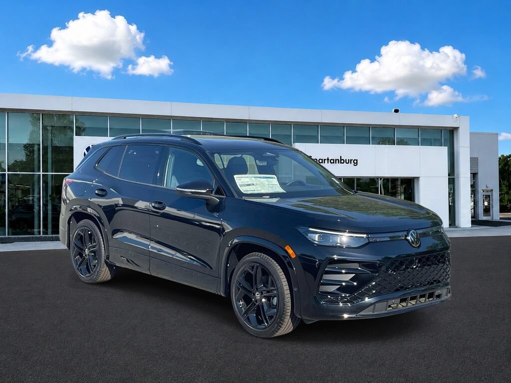 New 2026 Volkswagen Tiguan 2.0T SE R-Line Black