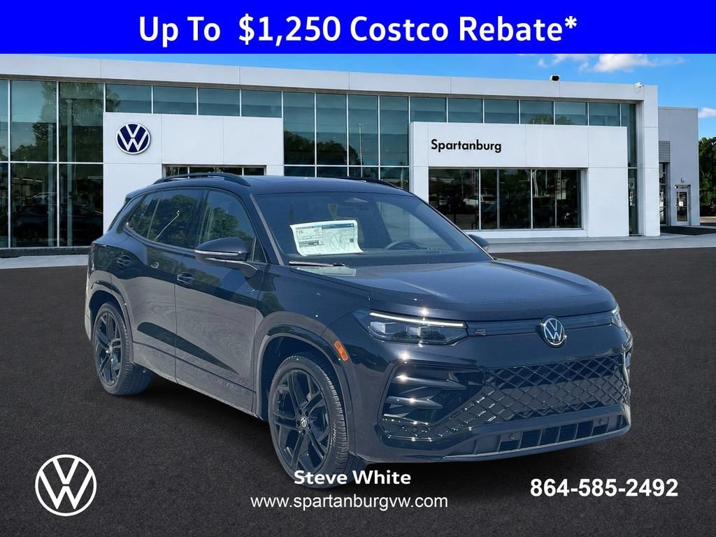 New 2026 Volkswagen Tiguan 2.0T SE R-Line Black