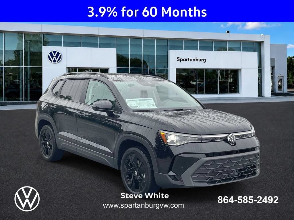 New 2026 Volkswagen Taos 1.5T SE Black