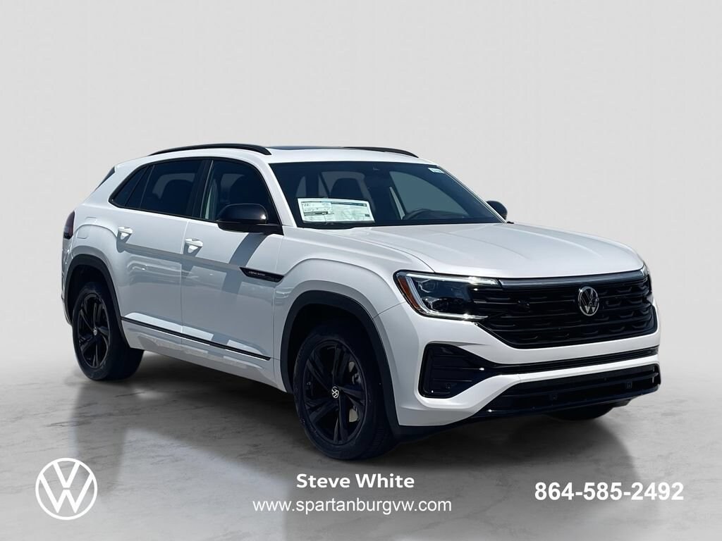New 2026 Volkswagen Atlas Cross Sport 2.0T SEL R-Line Black