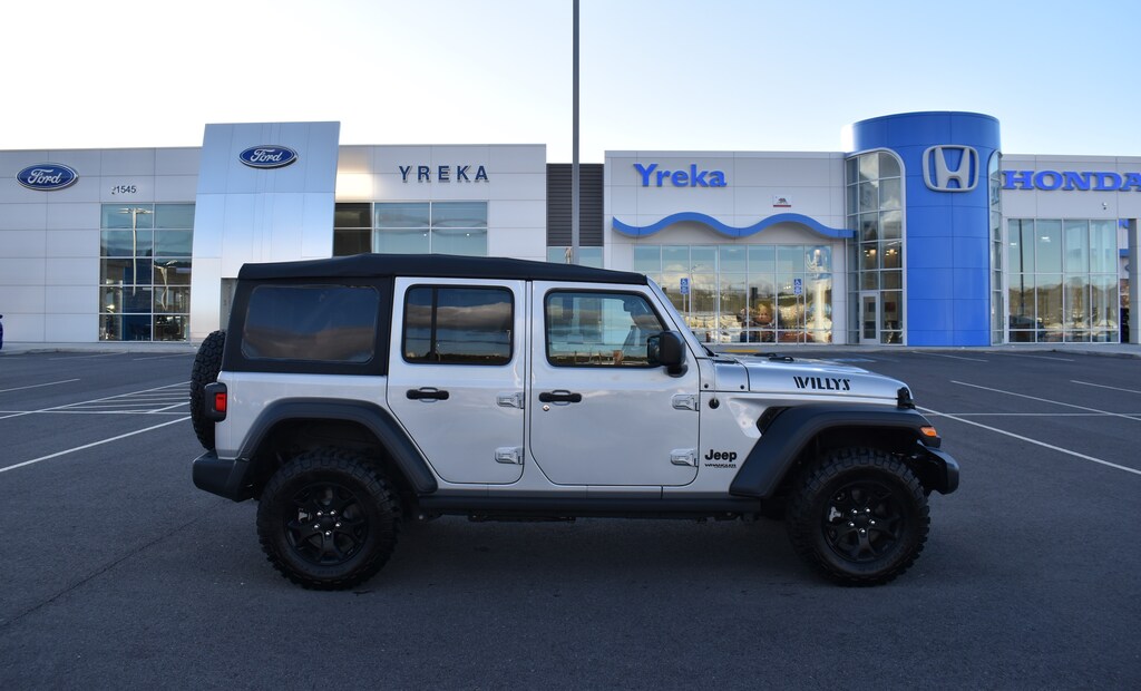 Used 2022 Jeep Wrangler For Sale at Yreka Honda VIN 1C4HJXDM6NW272868