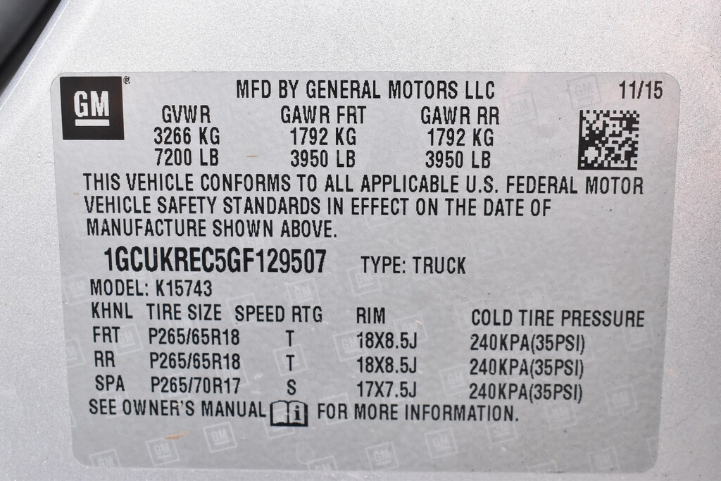 Used 2016 Chevrolet Silverado 1500 LT Truck Crew Cab