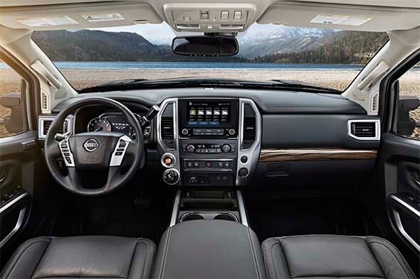 New-Nissan-Titan-Interior-Leather.jpg New 2020 Nissan Titan leather interior