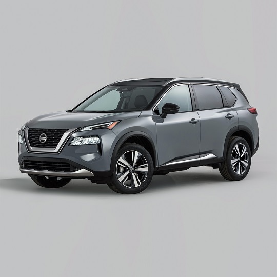 2021 Nissan Rogue exterior view 3/4