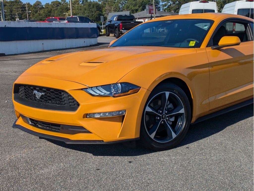 Certified 2022 Ford Mustang EcoBoost with VIN 1FA6P8TH9N5139324 for sale in Griffin, GA