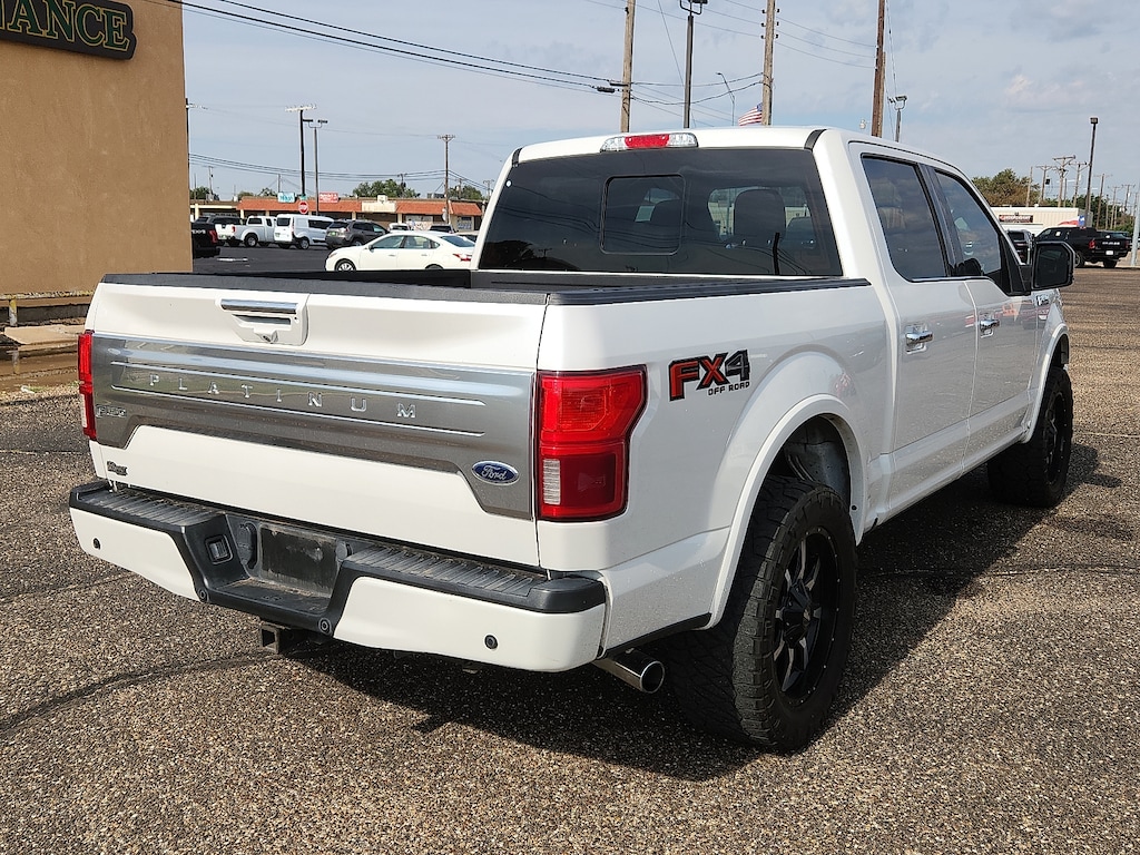 Used 2019 Ford F-150 Platinum 4x4 SuperCrew Cab Styleside 5.5 ft. box 1