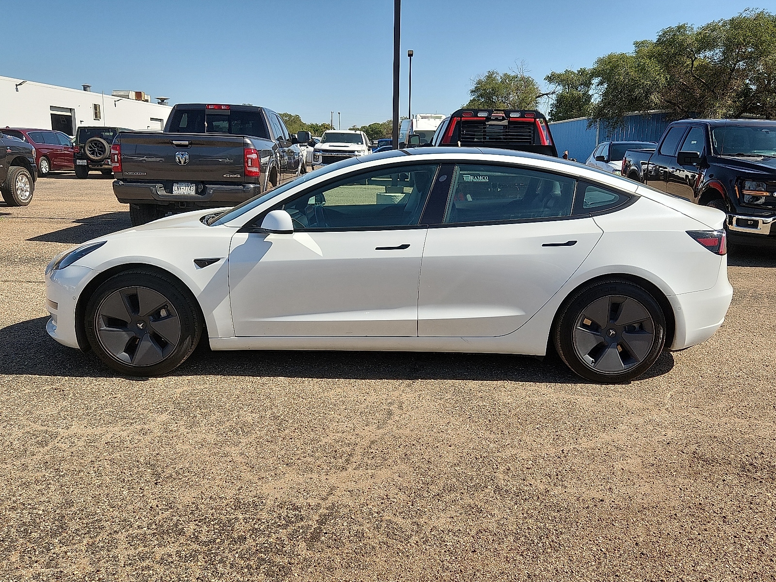 Used 2021 Tesla Model 3 Base with VIN 5YJ3E1EA0MF866682 for sale in Lubbock, TX