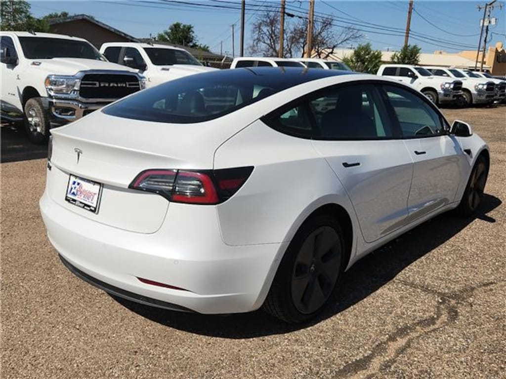 Used 2021 Tesla Model 3 Standard Range Plus Rear-wheel Drive Sedan