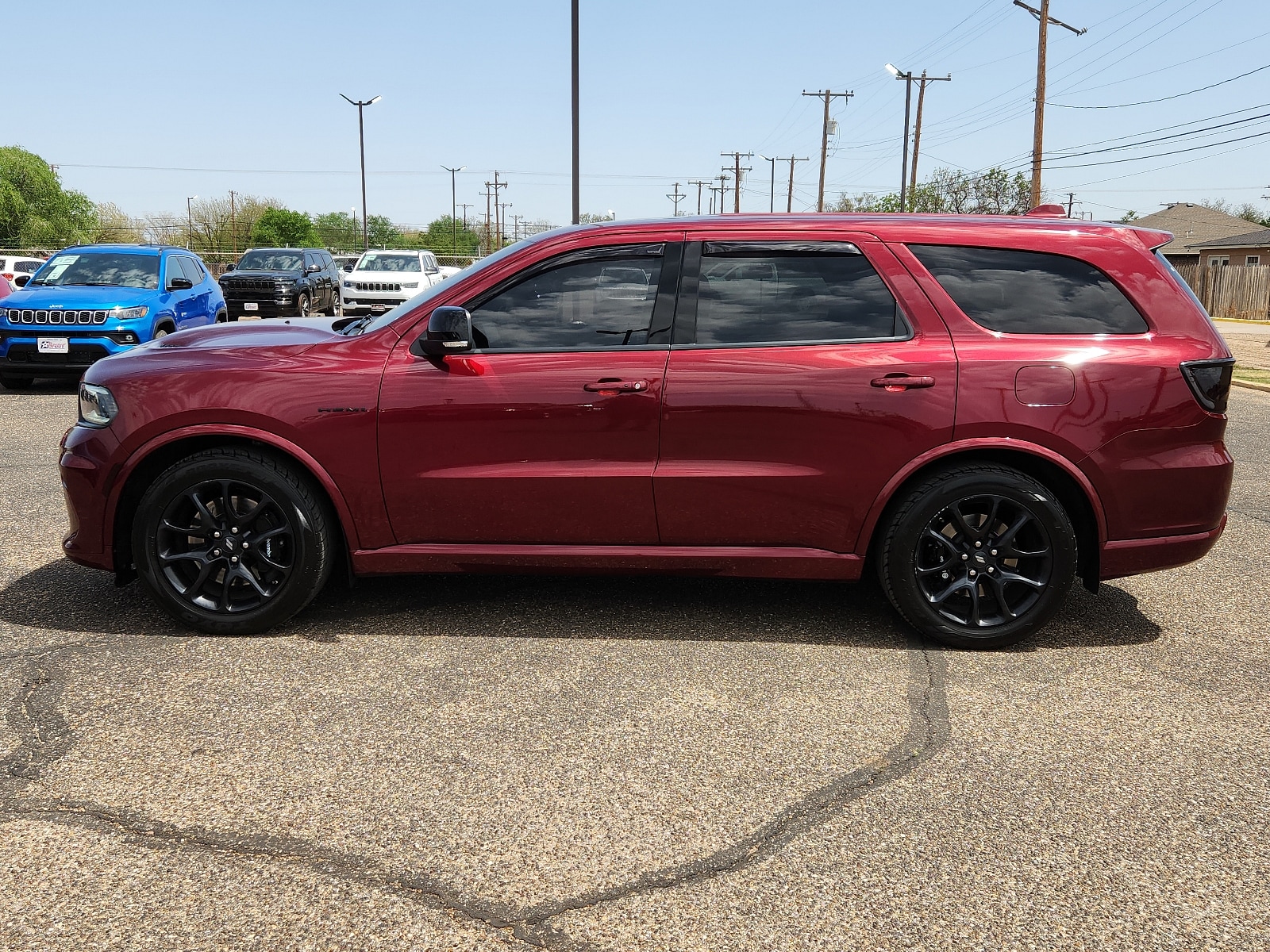 Used 2022 Dodge Durango R/T Plus with VIN 1C4SDJCTXNC187066 for sale in Lubbock, TX