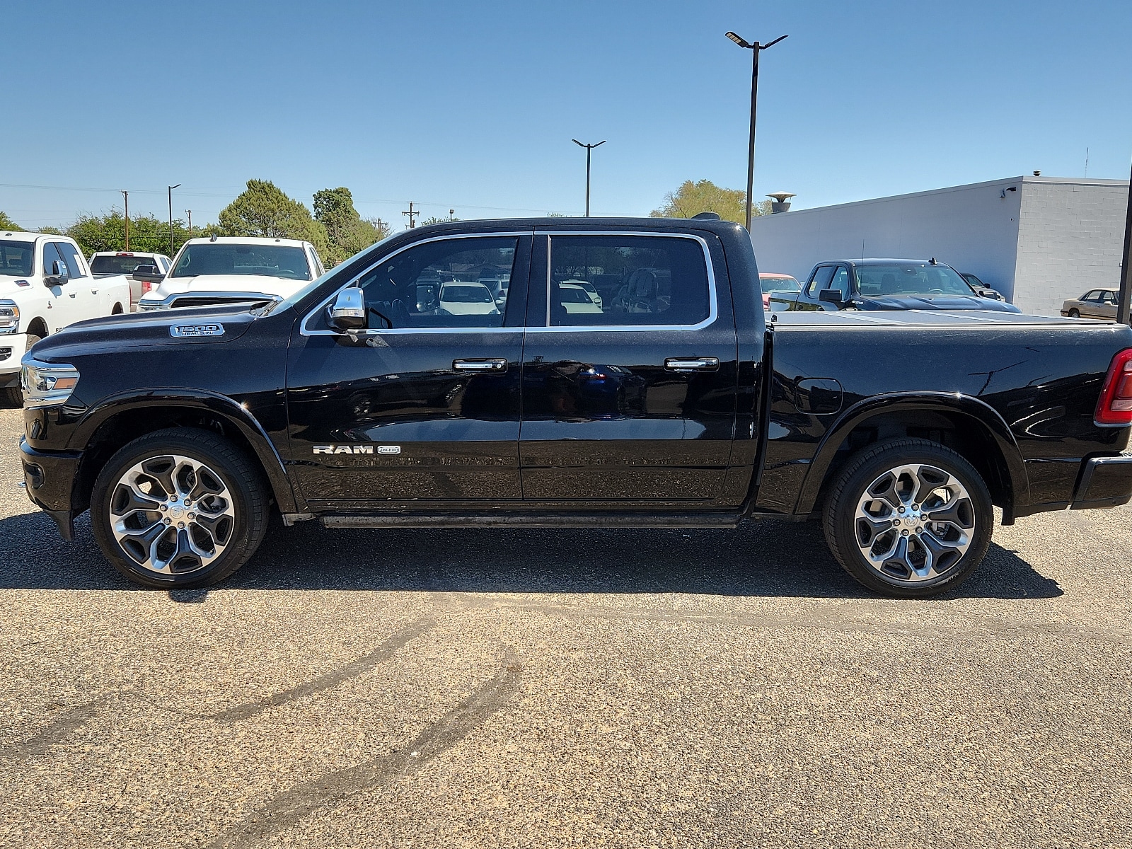 Used 2022 RAM Ram 1500 Pickup Longhorn with VIN 1C6SRFKT6NN176111 for sale in Lubbock, TX